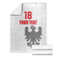 Custom Sicilia Football Blanket Animus Tuus Dominus - Wonder Print Shop