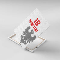 Custom Sicilia Football Canvas Wall Art Animus Tuus Dominus - Wonder Print Shop