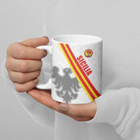 Custom Sicilia Football Ceramic Mug Animus Tuus Dominus - Wonder Print Shop
