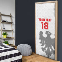 Custom Sicilia Football Door Cover Animus Tuus Dominus - Wonder Print Shop