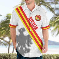 Custom Sicilia Football Hawaiian Shirt Animus Tuus Dominus - Wonder Print Shop