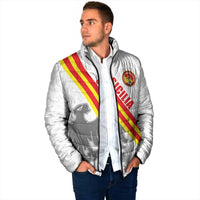 Custom Sicilia Football Padded Jacket Animus Tuus Dominus - Wonder Print Shop