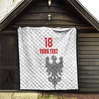 Custom Sicilia Football Quilt Animus Tuus Dominus - Wonder Print Shop