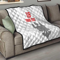 Custom Sicilia Football Quilt Animus Tuus Dominus - Wonder Print Shop