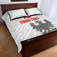 Custom Sicilia Football Quilt Bed Set Animus Tuus Dominus - Wonder Print Shop