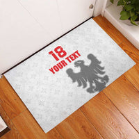 Custom Sicilia Football Rubber Doormat Animus Tuus Dominus - Wonder Print Shop