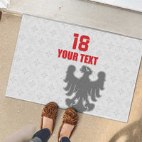 Custom Sicilia Football Rubber Doormat Animus Tuus Dominus - Wonder Print Shop