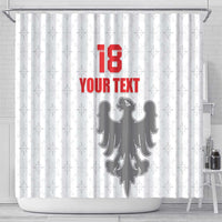 Custom Sicilia Football Shower Curtain Animus Tuus Dominus - Wonder Print Shop