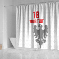 Custom Sicilia Football Shower Curtain Animus Tuus Dominus - Wonder Print Shop