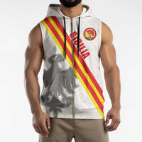 Custom Sicilia Football Sleeveless Zip Hoodie Animus Tuus Dominus - Wonder Print Shop