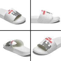 Custom Sicilia Football Slide Sandals Animus Tuus Dominus - Wonder Print Shop