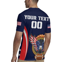 Custom USA Rugby Rugby Jersey American Eagle With USA Flags - Wonder Print Shop