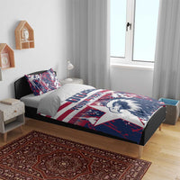 Custom USA Rugby Bedding Set Pacific Go Eagles 2024 - Wonder Print Shop