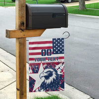 Custom USA Rugby Garden Flag Pacific Go Eagles 2024 - Wonder Print Shop