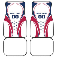 Custom USA Rugby Car Mats Simple Style - Wonder Print Shop