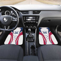 Custom USA Rugby Car Mats Simple Style - Wonder Print Shop