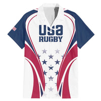Custom USA Rugby Family Matching Mermaid Dress and Hawaiian Shirt Simple Style - Wonder Print Shop