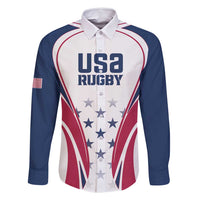 Custom USA Rugby Family Matching Off Shoulder Maxi Dress and Hawaiian Shirt Simple Style - Wonder Print Shop