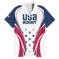 Custom USA Rugby Family Matching Summer Maxi Dress and Hawaiian Shirt Simple Style - Wonder Print Shop