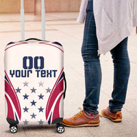 Custom USA Rugby Luggage Cover Simple Style - Wonder Print Shop