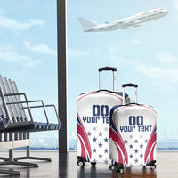Custom USA Rugby Luggage Cover Simple Style - Wonder Print Shop