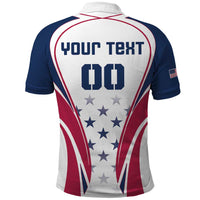 Custom USA Rugby Polo Shirt Simple Style - Wonder Print Shop