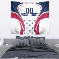 Custom USA Rugby Tapestry Simple Style - Wonder Print Shop