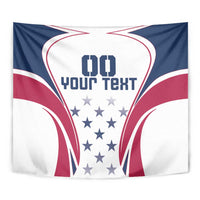 Custom USA Rugby Tapestry Simple Style - Wonder Print Shop