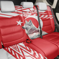 Personalized Gray Wolf Turkey Back Car Seat Cover Turkish Mountain - Wonder Print Shop