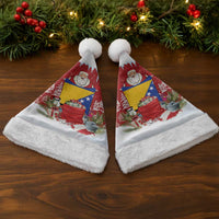 Bosnia and Herzegovina Christmas Santa Hat Santa With National Flag - Wonder Print Shop