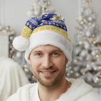 Personalized Bosnia and Herzegovina Christmas Santa Hat Coat Of Arms Srecan Bozic - Wonder Print Shop