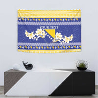 Personalized Bosnia and Herzegovina Christmas Tapestry Coat Of Arms Srecan Bozic - Wonder Print Shop