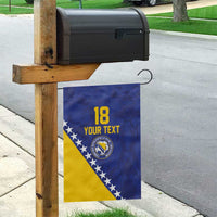 Custom Bosnia and Herzegovina Football Garden Flag Go Champion Sporty Style - Wonder Print Shop