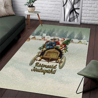 Estonia Christmas Area Rug Roomsaid Joulupuhi - Wonder Print Shop