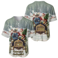 Estonia Christmas Baseball Jersey Roomsaid Joulupuhi - Wonder Print Shop