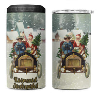 Estonia Christmas 4 in 1 Can Cooler Tumbler Roomsaid Joulupuhi - Wonder Print Shop