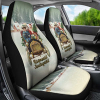 Estonia Christmas Car Seat Cover Roomsaid Joulupuhi - Wonder Print Shop