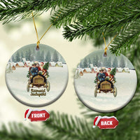 Estonia Christmas Ceramic Ornament Roomsaid Joulupuhi - Wonder Print Shop