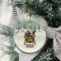 Estonia Christmas Ceramic Ornament Roomsaid Joulupuhi - Wonder Print Shop