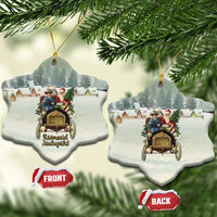 Estonia Christmas Ceramic Ornament Roomsaid Joulupuhi - Wonder Print Shop