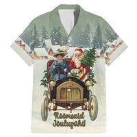 Estonia Christmas Family Matching Mermaid Dress and Hawaiian Shirt Roomsaid Joulupuhi - Wonder Print Shop