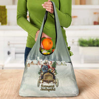 Estonia Christmas Grocery Bag Roomsaid Joulupuhi - Wonder Print Shop
