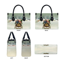 Estonia Christmas Leather Bag Roomsaid Joulupuhi - Wonder Print Shop