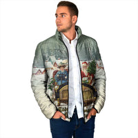 Estonia Christmas Padded Jacket Roomsaid Joulupuhi - Wonder Print Shop
