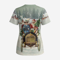 Estonia Christmas Scrub Top Roomsaid Joulupuhi - Wonder Print Shop