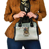 Estonia Christmas Shoulder Handbag Roomsaid Joulupuhi - Wonder Print Shop