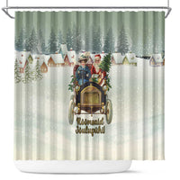 Estonia Christmas Shower Curtain Roomsaid Joulupuhi - Wonder Print Shop