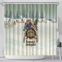 Estonia Christmas Shower Curtain Roomsaid Joulupuhi - Wonder Print Shop