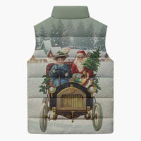 Estonia Christmas Sleeveless Puffer Jacket Roomsaid Joulupuhi - Wonder Print Shop