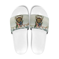 Estonia Christmas Slide Sandals Roomsaid Joulupuhi - Wonder Print Shop